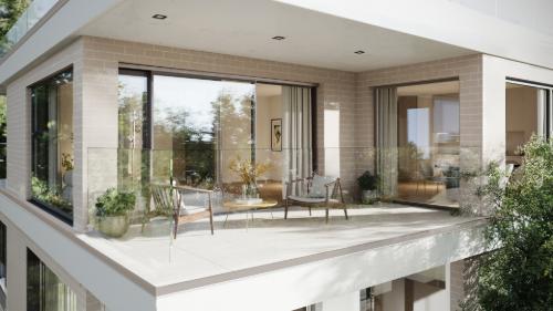 Appartement de standing dans un quartier résidentiel prisé