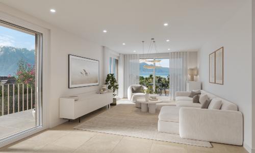 Magnifique appartement avec jardin privatif et grande terrasse