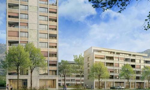3,5 Zimmer in einem neuen Wohnkomplex in Visp