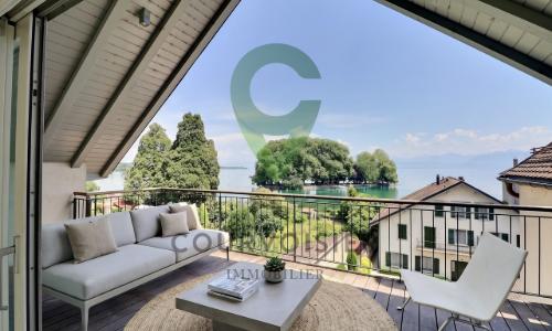 Magnifique duplex avec splendide vue sur le lac et les Alpes
