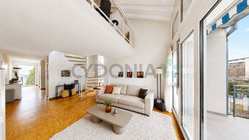 EN EXCLUSIVITÉ - Duplex 3.5 pièces lumineux avec balcon au coeur de Satigny