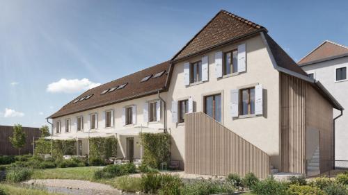 3 maisons mitoyennes de 5,5 pièces dans une nouvelle promotion