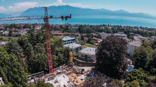 CONSTRUCTION EN COURS! Rare parcelle privée au centre de Lausanne