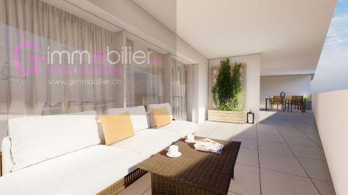 Nouvelle construction à Monthey -Appartements contemporains au coeur du quartier sous gare