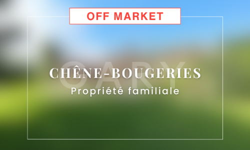Belle propriété familiale à Chêne-Bougeries