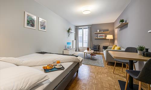 ✨ Studio Meublé et Confortable à Louer – Rue de Richemont, Proche Quartier des Pâquis ✨