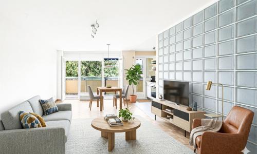 Studio rénové · Balcon ensoleillé · Vue dégagée
