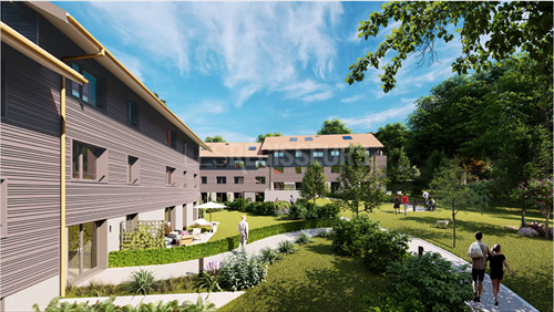 Appartement neuf de 5 pièces avec jardin et terrasses — photo 2