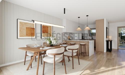 Trois villas contemporaines THPE avec jardin privatif — photo 5