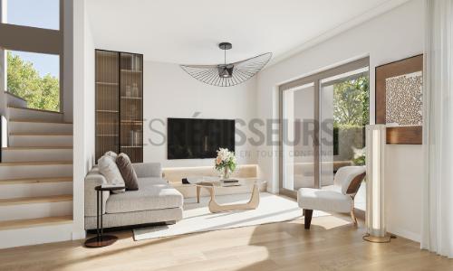 Trois villas contemporaines THPE avec jardin privatif — photo 4