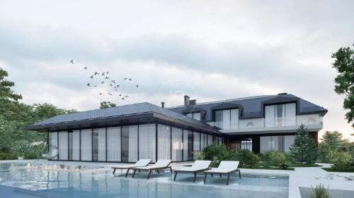 Projet d'une luxueuse villa contemporaine pied dans l'eau, Rolle — photo 3