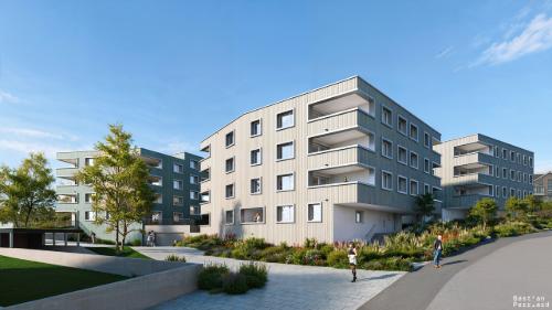Proche de la gare, dans un nouveau quartier verdoyant