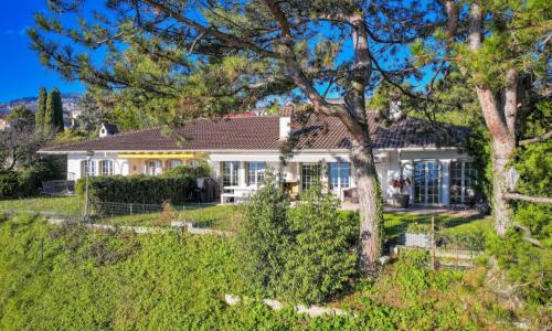 Villa d'exception avec vue panoramique sur le lac et les Alpes à Vevey