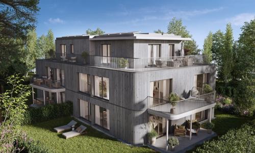 Appartement 4 pièces en attique avec terrasse de 76 m²
