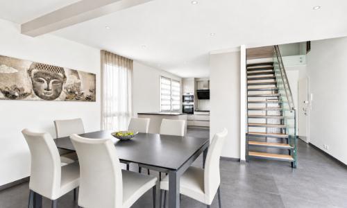 Magnifique attique avec mezzanine aménagée