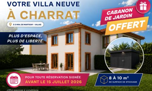 NEUVE - Jolie villa familiale de 4.5 pièces - 111 m2 - lot B