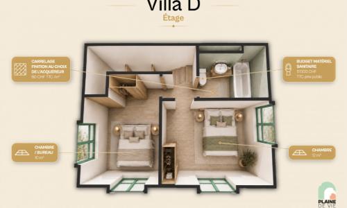 CHF 495'000.- seulement ! Votre VILLA NEUVE 3.5 pièces au prix d'un appartement — photo 3