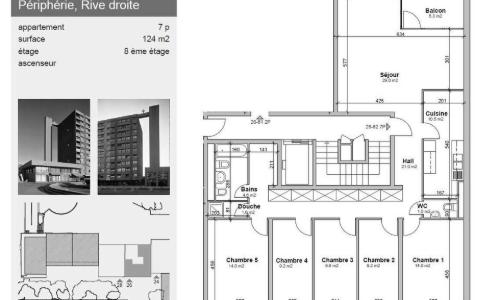 Superbe appartement traversant de 7 pièces avec vue sur le Jura