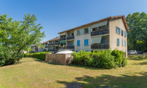 en plein coeur de Bernex, appartement de 3 pièces avec jardin