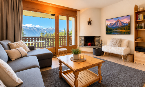 Grand 2,5 pièces à vendre à Crans-Montana