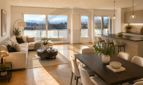 Très beau 4 pièces en étage elevé avec vue imprenable