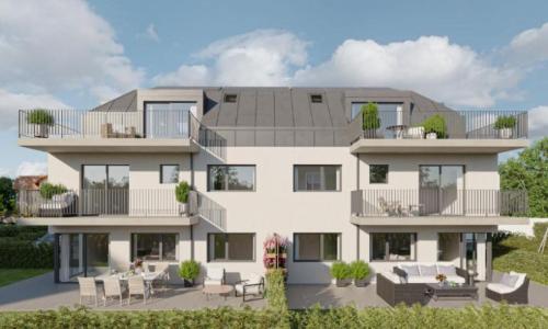 Superbe attique sur plan